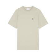 Vossenkop Patch T-shirt Maison Kitsuné , Beige , Heren