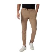 Colan Broek Regular Fit Viscoseblend Cavallaro , Beige , Heren