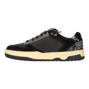 Sneakers Zwart P448 , Black , Heren