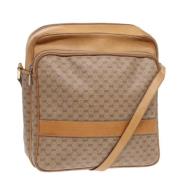 Pre-owned Leather gucci-bags Gucci Vintage , Beige , Dames