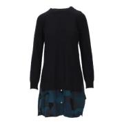 Pre-owned Wool dresses Louis Vuitton Vintage , Blue , Dames