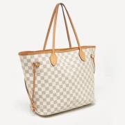 Pre-owned Canvas totes Louis Vuitton Vintage , Gray , Dames