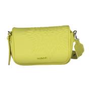 Gele Schoudertas met Verstelbare Band Desigual , Yellow , Dames