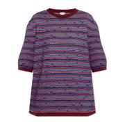 Gestreept patroon T-shirt Bottega Veneta , Multicolor , Dames