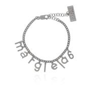 Armband met logo MM6 Maison Margiela , Gray , Dames