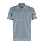 Stijlvolle Polo Shirt voor Mannen Roberto Collina , Gray , Heren