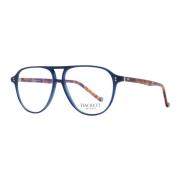 Blauwe Aviator Bril Acetaat Plastic Hackett , Blue , Heren