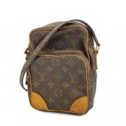 Pre-owned Fabric shoulder-bags Louis Vuitton Vintage , Brown , Dames