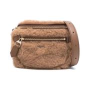 Mini Bananenprint Jurk Max Mara , Brown , Dames