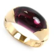 Pre-owned Metal rings Bvlgari Vintage , Yellow , Dames