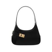 Stijlvolle leren tas voor vrouwen Salvatore Ferragamo , Black , Dames