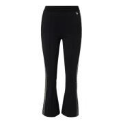 Sportieve Zwarte Streep Broek Liu Jo , Black , Dames