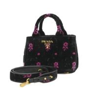 Pre-owned Fabric handbags Prada Vintage , Black , Dames