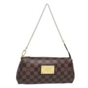 Pre-owned Canvas shoulder-bags Louis Vuitton Vintage , Brown , Dames