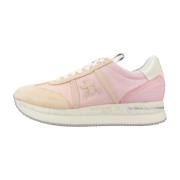 Stijlvolle Sneakers voor Modieuze Vrouwen Premiata , Pink , Dames