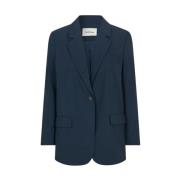 Navy GaleMD 2 Blazer Modström , Blue , Dames