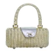 Pre-owned Fabric handbags Salvatore Ferragamo Pre-owned , Gray , Dames