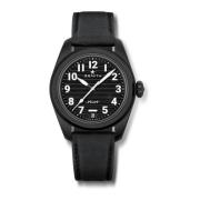 49.4000.3620/21.I001 - Pilot Automatic Zenith , Black , Heren