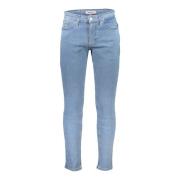 Blauwe Denim Jeans Austin Slim Tapered Tommy Hilfiger , Blue , Heren