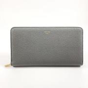 Pre-owned Leather wallets Celine Vintage , Gray , Dames