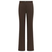 Comfortabele Jersey Broek Maliparmi , Brown , Dames