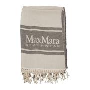 Strandlaken met stijlvol ontwerp Max Mara , Gray , Dames