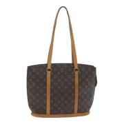 Pre-owned Canvas shoulder-bags Louis Vuitton Vintage , Brown , Dames