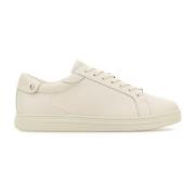 Stijlvolle leren sneakers in Rome Jimmy Choo , White , Heren