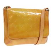 Pre-owned Leather shoulder-bags Louis Vuitton Vintage , Beige , Dames