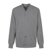 Grijze Heren Cardigan Gebreide Trui Comme des Garçons , Gray , Heren