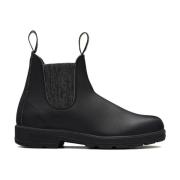 Klassieke Chelsea Boot van Premium Leer Blundstone , Black , Dames