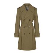 Stijlvolle Jassen voor Vrouwen Burberry , Brown , Dames