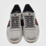 Pre-owned Fabric sneakers Gucci Vintage , Gray , Dames