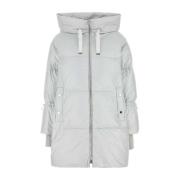 Justine donsjack in ijsnylon Moorer , White , Dames