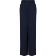 Blauwe Stijlvolle Broek Emporio Armani , Blue , Dames