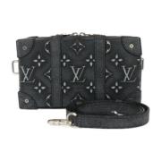 Pre-owned Leather louis-vuitton-bags Louis Vuitton Vintage , Black , D...