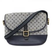 Pre-owned Fabric shoulder-bags Louis Vuitton Vintage , Blue , Dames