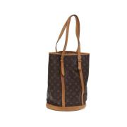 Pre-owned Canvas louis-vuitton-bags Louis Vuitton Vintage , Brown , Da...