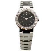 Pre-owned Stainless Steel watches Bvlgari Vintage , Black , Dames