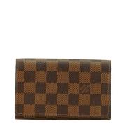 Pre-owned Canvas wallets Louis Vuitton Vintage , Brown , Dames