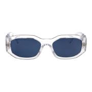 Stijlvolle zonnebril met model 0Ve4361 Versace , Gray , Heren