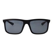 Stijlvolle zonnebril met 0Ea4234U model Emporio Armani , Black , Heren