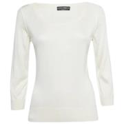 Pre-owned Knit tops Dolce & Gabbana Pre-owned , White , Dames