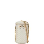 Pre-owned Leather gucci-bags Gucci Vintage , White , Dames