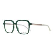 Groene vierkante optische monturen met demo-lenzen Guess , Green , Dam...