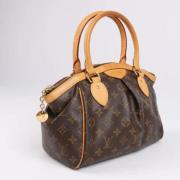 Pre-owned Leather handbags Louis Vuitton Vintage , Brown , Dames