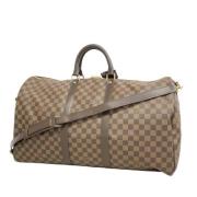 Pre-owned Canvas travel-bags Louis Vuitton Vintage , Brown , Unisex