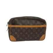 Pre-owned Canvas louis-vuitton-bags Louis Vuitton Vintage , Brown , Da...