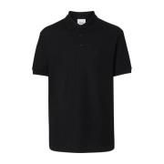 Zwarte T-shirts en Polos Burberry , Black , Heren