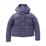 Korte donsjas met capuchon RefrigiWear , Purple , Dames